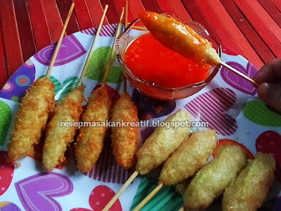 Resep Sempol Ayam, Sempol Ayam Crispy, dan Cara Buat Saus Sambal